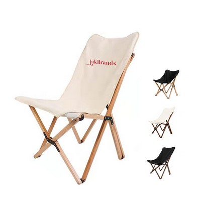 Camping Folding Wood Chair