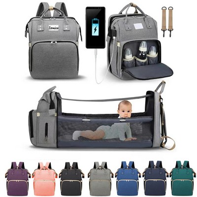 Multifunctional Baby Backpack Can Be Folded